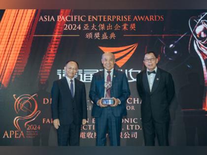 FETC International's MD Dr. Y.C. Chang Honored with the "Master Entrepreneur Award" at APEA 2024 | FETC International's MD Dr. Y.C. Chang Honored with the "Master Entrepreneur Award" at APEA 2024 FETC International's MD Dr. Y.C. Chang Honored with the "Master Entrepreneur Award" at APEA 2024 | FETC International's MD Dr. Y.C. Chang Honored with the "Master Entrepreneur Award" at APEA 2024
