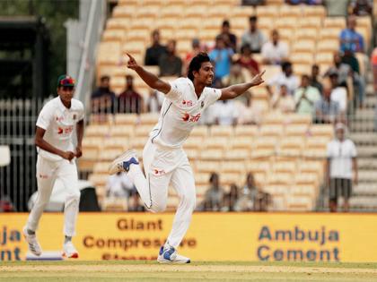 Bangladesh pacer Mahmud joins Steyn to record rare feat during 1st Test against India | Bangladesh pacer Mahmud joins Steyn to record rare feat during 1st Test against India