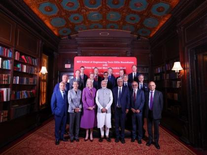 PM Modi in US assures CEOs of India's focus on technology, innovation | PM Modi in US assures CEOs of India's focus on technology, innovation PM Modi in US assures CEOs of India's focus on technology, innovation | PM Modi in US assures CEOs of India's focus on technology, innovation