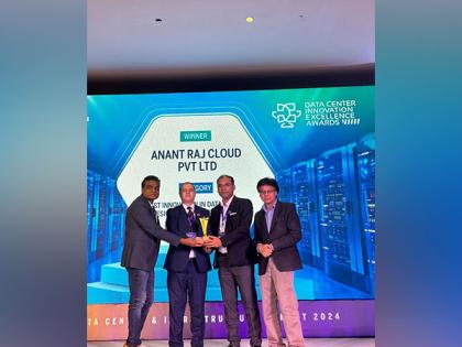 Anant Raj Cloud Wins Prestigious Award for 'Best Innovation in Data Center Design and Infrastructure' at Data Center Innovation Excellence Awards 2024 | Anant Raj Cloud Wins Prestigious Award for 'Best Innovation in Data Center Design and Infrastructure' at Data Center Innovation Excellence Awards 2024 Anant Raj Cloud Wins Prestigious Award for 'Best Innovation in Data Center Design and Infrastructure' at Data Center Innovation Excellence Awards 2024 | Anant Raj Cloud Wins Prestigious Award for 'Best Innovation in Data Center Design and Infrastructure' at Data Center Innovation Excellence Awards 2024