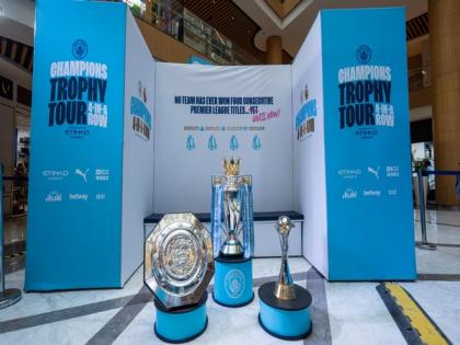 Manchester City's Champions-4-in-a-row trophy tour leaves Delhi | Manchester City's Champions-4-in-a-row trophy tour leaves Delhi Manchester City's Champions-4-in-a-row trophy tour leaves Delhi | Manchester City's Champions-4-in-a-row trophy tour leaves Delhi