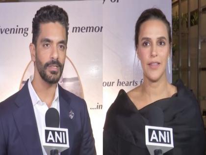 Angad Bedi, Neha Dhupia host event in memory of legendary cricketer Bishan Singh Bedi | Angad Bedi, Neha Dhupia host event in memory of legendary cricketer Bishan Singh Bedi Angad Bedi, Neha Dhupia host event in memory of legendary cricketer Bishan Singh Bedi | Angad Bedi, Neha Dhupia host event in memory of legendary cricketer Bishan Singh Bedi