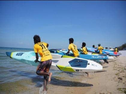 Sekar Patchai clean sweeps all titles at National Stand-Up Paddling C'ship 2024 | Sekar Patchai clean sweeps all titles at National Stand-Up Paddling C'ship 2024