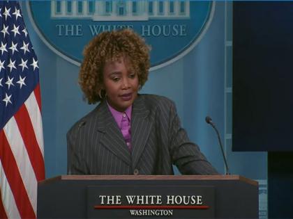 White House press secretary Karine Jean-Pierre promoted to senior adviser | White House press secretary Karine Jean-Pierre promoted to senior adviser White House press secretary Karine Jean-Pierre promoted to senior adviser | White House press secretary Karine Jean-Pierre promoted to senior adviser