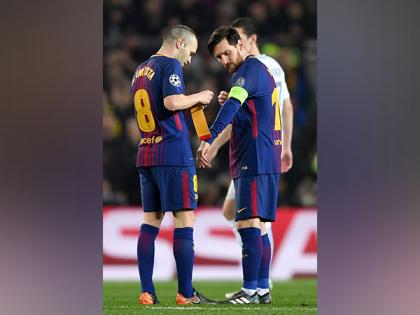 Lionel Messi pays tribute to Andres Iniesta as the Barcelona legend retires from professional football | Lionel Messi pays tribute to Andres Iniesta as the Barcelona legend retires from professional football Lionel Messi pays tribute to Andres Iniesta as the Barcelona legend retires from professional football | Lionel Messi pays tribute to Andres Iniesta as the Barcelona legend retires from professional football