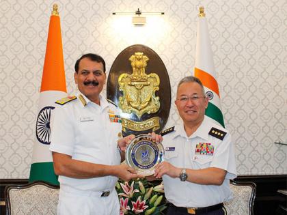 Navy chief meets Japan Self Defence Force chief to strengthen bilateral ties during MALABAR 2024 | Navy chief meets Japan Self Defence Force chief to strengthen bilateral ties during MALABAR 2024 Navy chief meets Japan Self Defence Force chief to strengthen bilateral ties during MALABAR 2024 | Navy chief meets Japan Self Defence Force chief to strengthen bilateral ties during MALABAR 2024