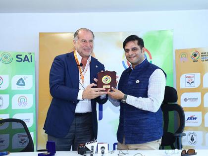 "India is a regular stop today in international calendar...": ISSF president Luciano Rossi | "India is a regular stop today in international calendar...": ISSF president Luciano Rossi