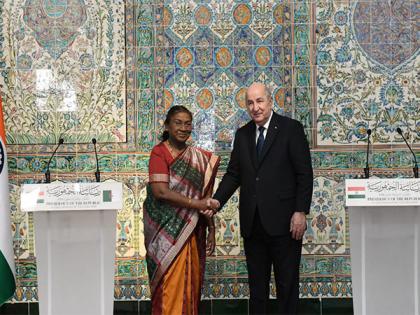 President Murmu holds talks with Algerian counterpart, discusses about trade and investment | President Murmu holds talks with Algerian counterpart, discusses about trade and investment