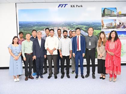 Telangana CM A Revanth Reddy reviews Foxconn's ongoing projects near Hyderabad | Telangana CM A Revanth Reddy reviews Foxconn's ongoing projects near Hyderabad Telangana CM A Revanth Reddy reviews Foxconn's ongoing projects near Hyderabad | Telangana CM A Revanth Reddy reviews Foxconn's ongoing projects near Hyderabad