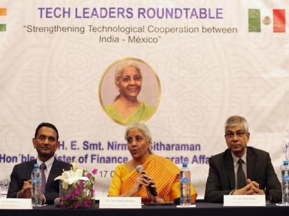 Mexico: FM Sitharaman chairs Tech Leaders Roundtable in Guadalajara | Mexico: FM Sitharaman chairs Tech Leaders Roundtable in Guadalajara Mexico: FM Sitharaman chairs Tech Leaders Roundtable in Guadalajara | Mexico: FM Sitharaman chairs Tech Leaders Roundtable in Guadalajara