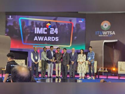 IIIT Hyderabad's Smart City Living Lab Wins 'Best Education Institute Exhibit Of The Year' Award at India Mobile Congress 2024 | IIIT Hyderabad's Smart City Living Lab Wins 'Best Education Institute Exhibit Of The Year' Award at India Mobile Congress 2024 IIIT Hyderabad's Smart City Living Lab Wins 'Best Education Institute Exhibit Of The Year' Award at India Mobile Congress 2024 | IIIT Hyderabad's Smart City Living Lab Wins 'Best Education Institute Exhibit Of The Year' Award at India Mobile Congress 2024
