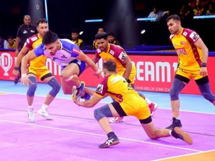 Tamil Thalaivas begin PKL Season 11 with big win over Telugu Titans | Tamil Thalaivas begin PKL Season 11 with big win over Telugu Titans Tamil Thalaivas begin PKL Season 11 with big win over Telugu Titans | Tamil Thalaivas begin PKL Season 11 with big win over Telugu Titans