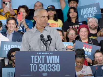 US polls: Barack Obama calls Kamala Harris "most prepared nominee ever", praises her commitment to 'American values' | US polls: Barack Obama calls Kamala Harris "most prepared nominee ever", praises her commitment to 'American values' US polls: Barack Obama calls Kamala Harris "most prepared nominee ever", praises her commitment to 'American values' | US polls: Barack Obama calls Kamala Harris "most prepared nominee ever", praises her commitment to 'American values'