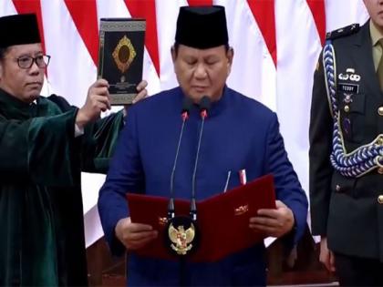 Prabowo Subianto sworn in as 8th President of Indonesia, MoS Margherita represents India at oath ceremony | Prabowo Subianto sworn in as 8th President of Indonesia, MoS Margherita represents India at oath ceremony Prabowo Subianto sworn in as 8th President of Indonesia, MoS Margherita represents India at oath ceremony | Prabowo Subianto sworn in as 8th President of Indonesia, MoS Margherita represents India at oath ceremony