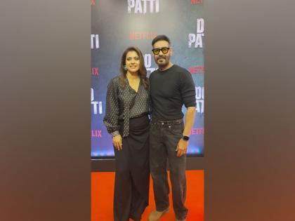 Ajay Devgn attends screening of 'Do Patti' to cheer for his wife Kajol | Ajay Devgn attends screening of 'Do Patti' to cheer for his wife Kajol Ajay Devgn attends screening of 'Do Patti' to cheer for his wife Kajol | Ajay Devgn attends screening of 'Do Patti' to cheer for his wife Kajol