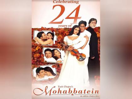 Celebrating 24 years of 'Mohabbatein': A Bollywood classic that redefined true love | Celebrating 24 years of 'Mohabbatein': A Bollywood classic that redefined true love Celebrating 24 years of 'Mohabbatein': A Bollywood classic that redefined true love | Celebrating 24 years of 'Mohabbatein': A Bollywood classic that redefined true love