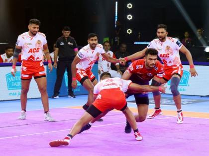 PKL: UP Yoddhas return to winning ways; defeat Gujarat Giants | PKL: UP Yoddhas return to winning ways; defeat Gujarat Giants