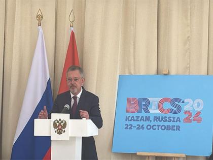 Russian Ambassador Alipov welcomes India-China meeting, calls for strong BRICS unity amid global challenges | Russian Ambassador Alipov welcomes India-China meeting, calls for strong BRICS unity amid global challenges Russian Ambassador Alipov welcomes India-China meeting, calls for strong BRICS unity amid global challenges | Russian Ambassador Alipov welcomes India-China meeting, calls for strong BRICS unity amid global challenges