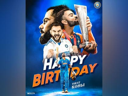 Cricket fraternity showers birthday wishes on talisman India batter Virat Kohli | Cricket fraternity showers birthday wishes on talisman India batter Virat Kohli