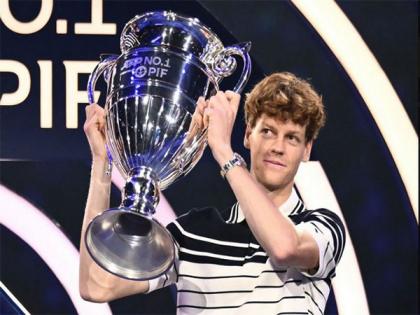Sinner accepts ATP Year-End World Number One trophy in front of home crowd in Turin | Sinner accepts ATP Year-End World Number One trophy in front of home crowd in Turin Sinner accepts ATP Year-End World Number One trophy in front of home crowd in Turin | Sinner accepts ATP Year-End World Number One trophy in front of home crowd in Turin
