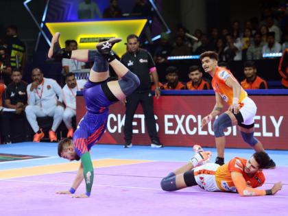 Ashu's 8th straight Super 10 secures hard-fought tie for Dabang Delhi KC against Puneri Paltan | Ashu's 8th straight Super 10 secures hard-fought tie for Dabang Delhi KC against Puneri Paltan Ashu's 8th straight Super 10 secures hard-fought tie for Dabang Delhi KC against Puneri Paltan | Ashu's 8th straight Super 10 secures hard-fought tie for Dabang Delhi KC against Puneri Paltan