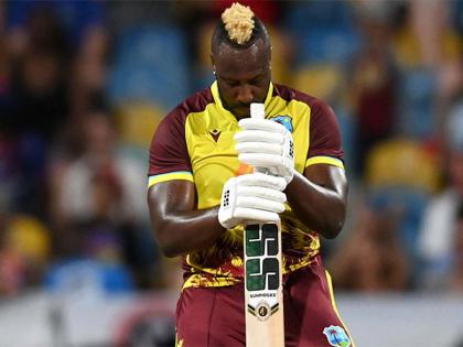 Andre Russell to miss remaining three T20Is against England due to ankle injury | Andre Russell to miss remaining three T20Is against England due to ankle injury