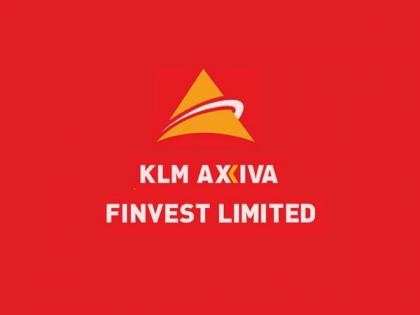 KLM Axiva Finvest To Raise Up to Rs 10,000 Lakhs Through NCD | KLM Axiva Finvest To Raise Up to Rs 10,000 Lakhs Through NCD KLM Axiva Finvest To Raise Up to Rs 10,000 Lakhs Through NCD | KLM Axiva Finvest To Raise Up to Rs 10,000 Lakhs Through NCD