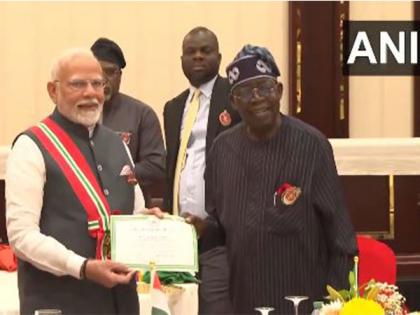 PM Modi gets Nigeria's highest national honour, says award will inspire to take India-Nigeria partnership to new heights | PM Modi gets Nigeria's highest national honour, says award will inspire to take India-Nigeria partnership to new heights PM Modi gets Nigeria's highest national honour, says award will inspire to take India-Nigeria partnership to new heights | PM Modi gets Nigeria's highest national honour, says award will inspire to take India-Nigeria partnership to new heights