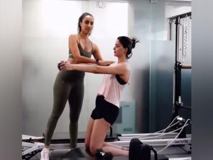 A sneak peek into Ananya Panday's pilates session | A sneak peek into Ananya Panday's pilates session A sneak peek into Ananya Panday's pilates session | A sneak peek into Ananya Panday's pilates session