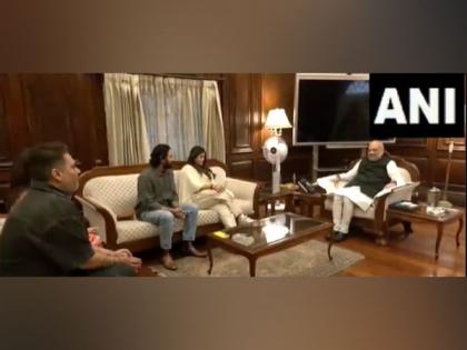 Union Home Minister Amit Shah meets star cast of 'The Sabarmati Report' | Union Home Minister Amit Shah meets star cast of 'The Sabarmati Report' Union Home Minister Amit Shah meets star cast of 'The Sabarmati Report' | Union Home Minister Amit Shah meets star cast of 'The Sabarmati Report'