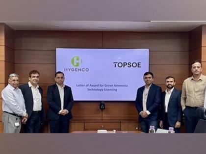 Hygenco selects Danish company Topsoe as Licensor for its Green Ammonia Plant | Hygenco selects Danish company Topsoe as Licensor for its Green Ammonia Plant Hygenco selects Danish company Topsoe as Licensor for its Green Ammonia Plant | Hygenco selects Danish company Topsoe as Licensor for its Green Ammonia Plant