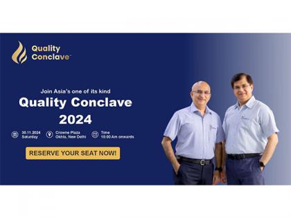 Presto Group to Host Asia's First Quality Conclave on 30th November 2024 | Presto Group to Host Asia's First Quality Conclave on 30th November 2024 Presto Group to Host Asia's First Quality Conclave on 30th November 2024 | Presto Group to Host Asia's First Quality Conclave on 30th November 2024