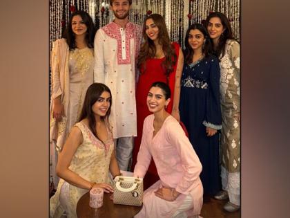 Khushi Kapoor joins Anurag Kashyap's daughter Aaliyah's pre-wedding celebrations | Khushi Kapoor joins Anurag Kashyap's daughter Aaliyah's pre-wedding celebrations Khushi Kapoor joins Anurag Kashyap's daughter Aaliyah's pre-wedding celebrations | Khushi Kapoor joins Anurag Kashyap's daughter Aaliyah's pre-wedding celebrations