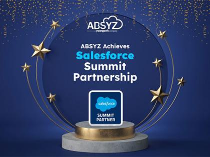 ABSYZ Software Consulting Achieves Salesforce Summit Partnership Status | ABSYZ Software Consulting Achieves Salesforce Summit Partnership Status ABSYZ Software Consulting Achieves Salesforce Summit Partnership Status | ABSYZ Software Consulting Achieves Salesforce Summit Partnership Status