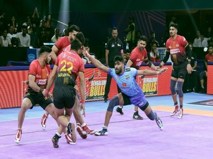 PKL: Defenders Fazel, Nitesh help Bengal Warriorz beat Bengaluru Bulls to secure inspiring 15-point victory | PKL: Defenders Fazel, Nitesh help Bengal Warriorz beat Bengaluru Bulls to secure inspiring 15-point victory PKL: Defenders Fazel, Nitesh help Bengal Warriorz beat Bengaluru Bulls to secure inspiring 15-point victory | PKL: Defenders Fazel, Nitesh help Bengal Warriorz beat Bengaluru Bulls to secure inspiring 15-point victory