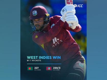 Seales, King guide West Indies to clinch 7-wicket victory over Bangladesh in 2nd ODI | Seales, King guide West Indies to clinch 7-wicket victory over Bangladesh in 2nd ODI