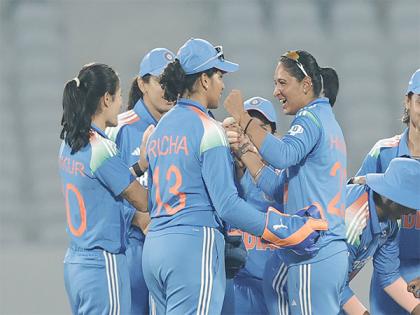 1st ODI: India Women ride on Mandhana, Renuka's top performances to clinch 211-run win over Windies | 1st ODI: India Women ride on Mandhana, Renuka's top performances to clinch 211-run win over Windies