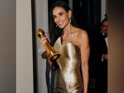 Demi Moore celebrates her first Golden Globe win with heartfelt Instagram post | Demi Moore celebrates her first Golden Globe win with heartfelt Instagram post Demi Moore celebrates her first Golden Globe win with heartfelt Instagram post | Demi Moore celebrates her first Golden Globe win with heartfelt Instagram post