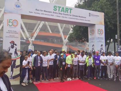 IMD organises 'Run for Mausam' marathon ahead of its 150th year celebration | IMD organises 'Run for Mausam' marathon ahead of its 150th year celebration IMD organises 'Run for Mausam' marathon ahead of its 150th year celebration | IMD organises 'Run for Mausam' marathon ahead of its 150th year celebration