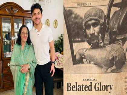 'Sky Force' actor Veer Pahariya meets family of war hero Squadron Leader Devayya; check pics | 'Sky Force' actor Veer Pahariya meets family of war hero Squadron Leader Devayya; check pics 'Sky Force' actor Veer Pahariya meets family of war hero Squadron Leader Devayya; check pics | 'Sky Force' actor Veer Pahariya meets family of war hero Squadron Leader Devayya; check pics