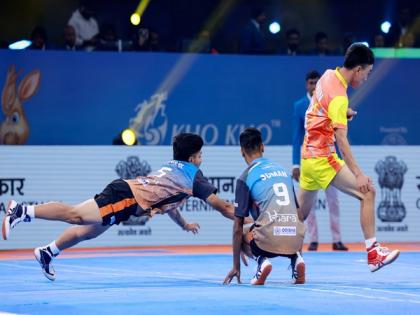 India dominate Bhutan by 37 points, secure quarter-final spot in Kho Kho WC 2025 | India dominate Bhutan by 37 points, secure quarter-final spot in Kho Kho WC 2025