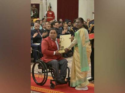 Shri Mata Vaishno Devi Shrine Board congratulates Rakesh Kumar on receiving Arjuna Award | Shri Mata Vaishno Devi Shrine Board congratulates Rakesh Kumar on receiving Arjuna Award Shri Mata Vaishno Devi Shrine Board congratulates Rakesh Kumar on receiving Arjuna Award | Shri Mata Vaishno Devi Shrine Board congratulates Rakesh Kumar on receiving Arjuna Award