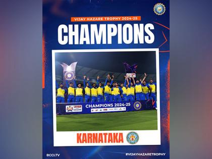 DK Shivakumar congratulates Karnataka team for winning Vijay Hazare Trophy 2025 title | DK Shivakumar congratulates Karnataka team for winning Vijay Hazare Trophy 2025 title