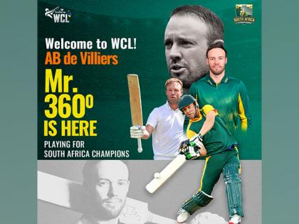 AB de Villiers returns to Cricket, to lead Game Changers South Africa in World Championship of Legends | AB de Villiers returns to Cricket, to lead Game Changers South Africa in World Championship of Legends