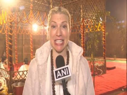 Over 200 foreign devotees Participate in Maha Kumbh | Over 200 foreign devotees Participate in Maha Kumbh Over 200 foreign devotees Participate in Maha Kumbh | Over 200 foreign devotees Participate in Maha Kumbh