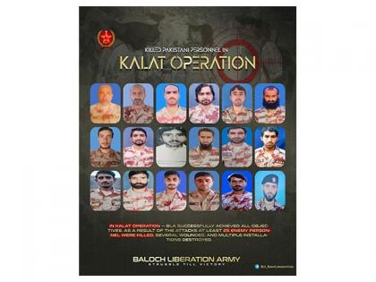 Baloch Liberation Army rejects Pak military's claims, highlights strategic gains in Kalat attack | Baloch Liberation Army rejects Pak military's claims, highlights strategic gains in Kalat attack Baloch Liberation Army rejects Pak military's claims, highlights strategic gains in Kalat attack | Baloch Liberation Army rejects Pak military's claims, highlights strategic gains in Kalat attack
