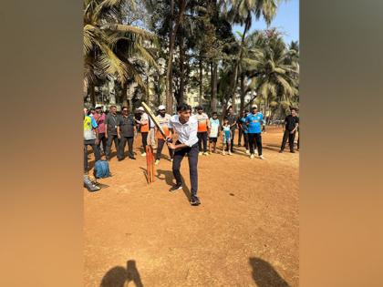 Former UK PM Rishi Sunak plays cricket in Mumbai | Former UK PM Rishi Sunak plays cricket in Mumbai Former UK PM Rishi Sunak plays cricket in Mumbai | Former UK PM Rishi Sunak plays cricket in Mumbai
