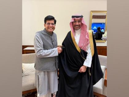 Piyush Goyal meets Saudi Arabia's Industry Minister to strengthen trade, investment ties | Piyush Goyal meets Saudi Arabia's Industry Minister to strengthen trade, investment ties Piyush Goyal meets Saudi Arabia's Industry Minister to strengthen trade, investment ties | Piyush Goyal meets Saudi Arabia's Industry Minister to strengthen trade, investment ties