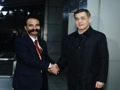 SCO Secretary-General Yermekbayev arrives in India for first official visit | SCO Secretary-General Yermekbayev arrives in India for first official visit SCO Secretary-General Yermekbayev arrives in India for first official visit | SCO Secretary-General Yermekbayev arrives in India for first official visit