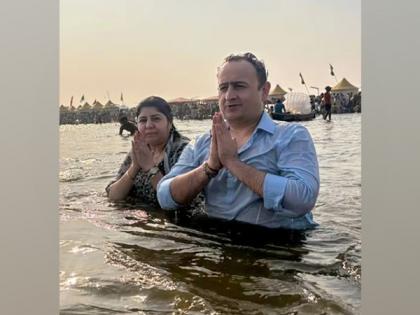 Producer Vinod Bhanushali takes holy dip at Maha Kumbh Mela in Prayagraj | Producer Vinod Bhanushali takes holy dip at Maha Kumbh Mela in Prayagraj Producer Vinod Bhanushali takes holy dip at Maha Kumbh Mela in Prayagraj | Producer Vinod Bhanushali takes holy dip at Maha Kumbh Mela in Prayagraj